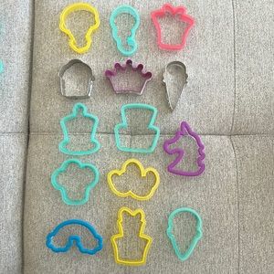 Birthday themed cookie cutters